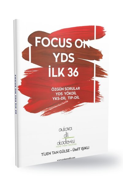 Ankara Dil Akademisi Focus On YDS İlk 36Tijen Tan Gülse