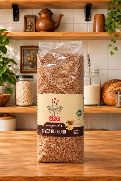 GRD GIDA GRD Organik Siyez Bulguru 1 Kg: Sağlıklı Sofraların Temeli!