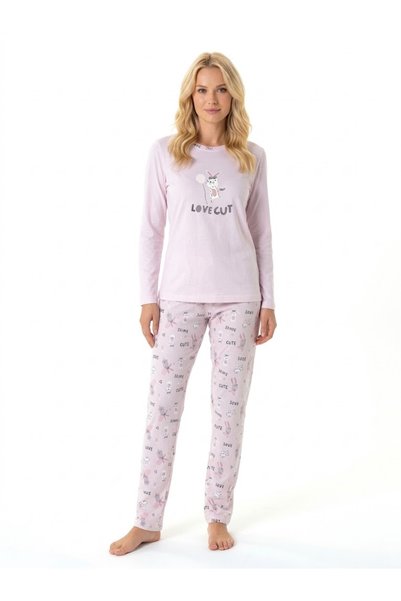 Pijadore 1304 Uzun Kollu Pijama Takım( Varyamall )
