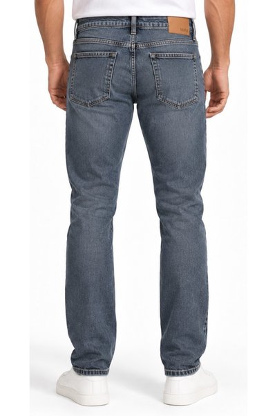 Mavi M00351A4232 Marcus Dark Indigo Str Jean Pantolon Blugi pentru bărbați ALBASTRU ÎNCHIS
