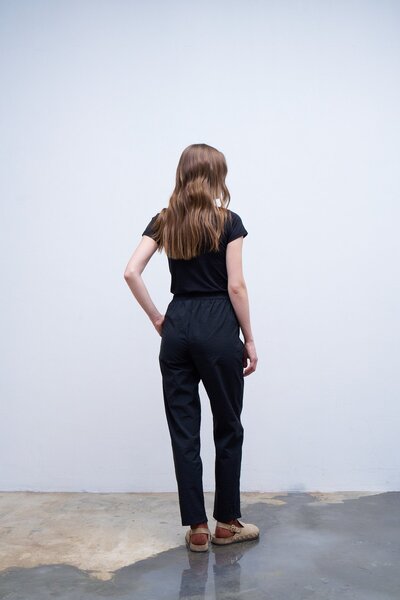 QANU Parachute Trousers Black