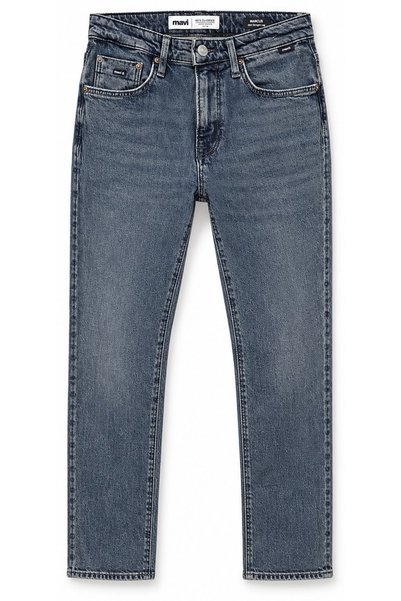 Mavi M00351A4232 Marcus Dark Indigo Str Jean Pantolon Blugi pentru bărbați ALBASTRU ÎNCHIS