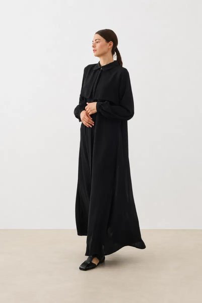 QANU غطاء فيراس أسود