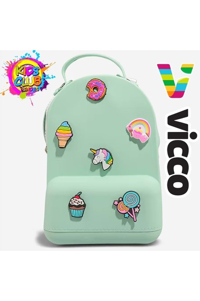 Vicco Pvc Mini Size Children's Beach Bag Nursery Bag Backpack School Bag Unis...