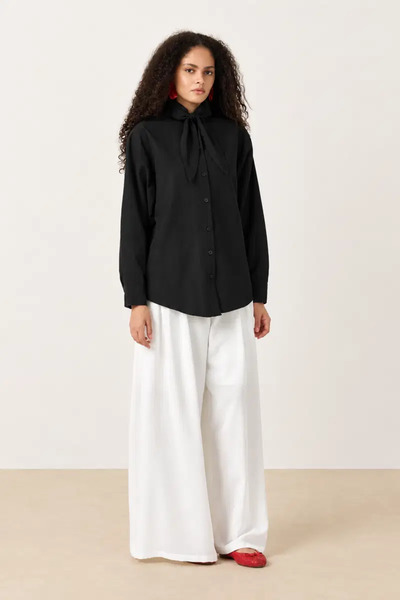 QANU Ahenk Shirt Black