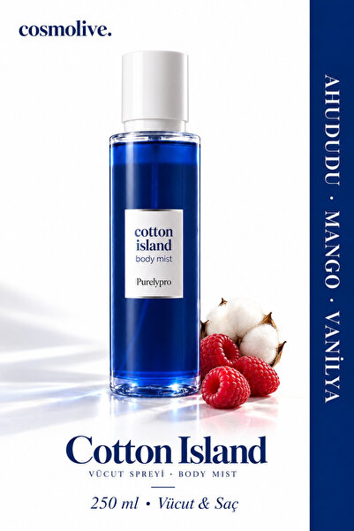 Cosmolive Vücut Spreyi Body Mist | Scandalous | Cotton Island | Kadın | Işılt...