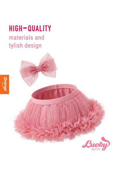 Orange Toys Set de ținute premium cu pisicuță norocoasă și farmec "