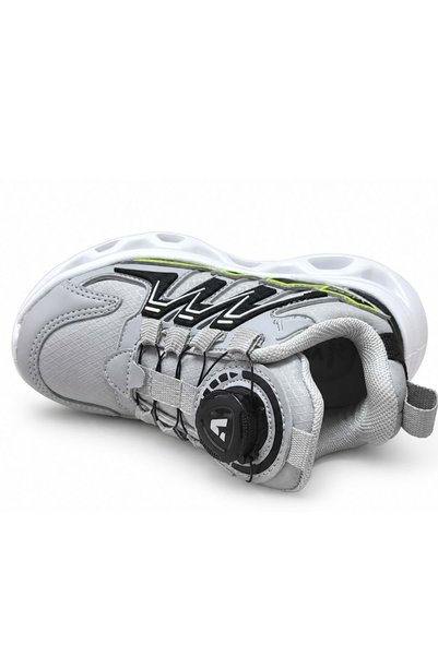 Vicco Aleda Akıllı Bağcıklı Ortopedik Çocuk Spor Ayakkabı GRİ