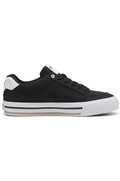 Puma Court Classic Vulc FS 396353 Unisex Spor Ayakkabı SİYAH-BEYAZ