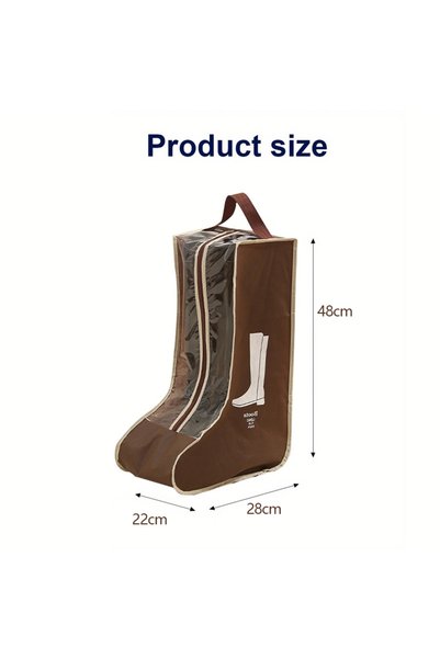 Choice 1 pcs Pvc Non-woven Fabric Equestrian Boot Carrying Bag Durable Ergono...