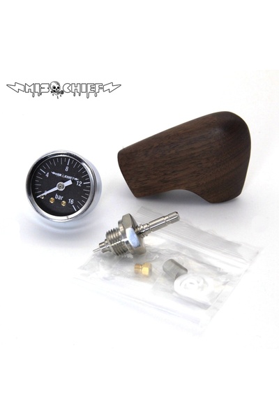 Choice4 Walnut black gauge Mischief E61 Flow Control Device Adjustable Stainl...