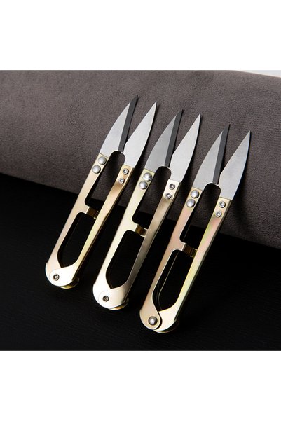 Choice Golden 10Pcs 10Pcs Fishing Scissors Multicolor Trimming Sewing Scissor...