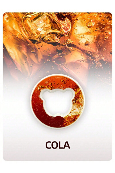 Choice Cola 1pc Multi Flavour Fruit Flavour Rings For Water Cups, Little Bear...