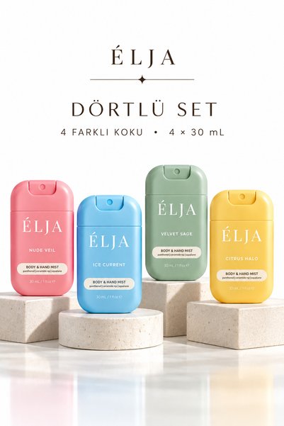 ELJA Body & Hand Mist | Vücut ve El Spreyi 30ml-Tanışma Seti