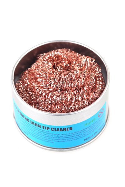 Choice Gold Copper Wire Cleaning Ball Iron Nibs Soldering Waste Absorption Ir...