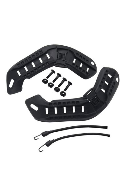 Choice1 Black BOOIU Tactical MICH2000 Helmet Side Guide Rail ARC Helmet Mount...