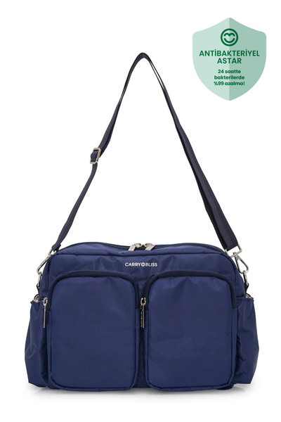 carry bliss Duopack Multi-Compartment Mother and Baby Bag with Anti-Bacterial...