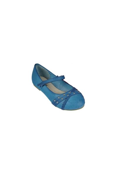 AMERICAN CLUB Balerini P111, culoare albastră,