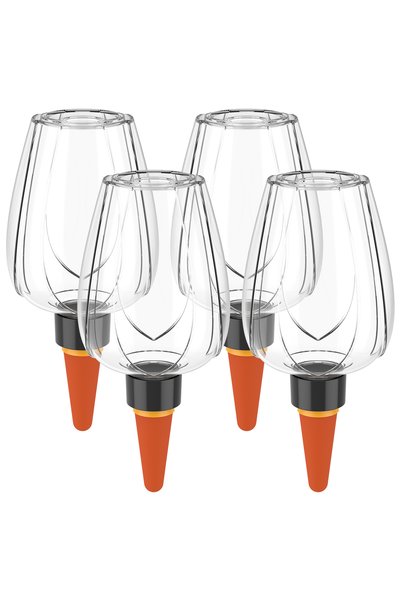 Choice 350 ml 4Pcs 4Pcs Plant Watering Globe Clear Self Watering Planter Inse...