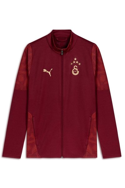 Puma Galatasaray 25/26 A Team Training Jacket Jersey Burgundy