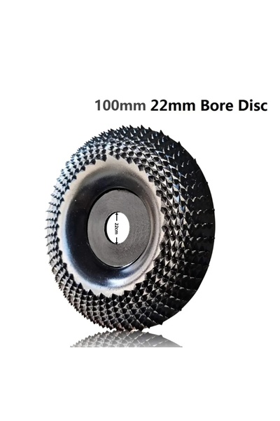 Choice 4 Inch 22mm Grinder Wheel Disc Wood Shaping Wheel Wood Grinding Shapin...