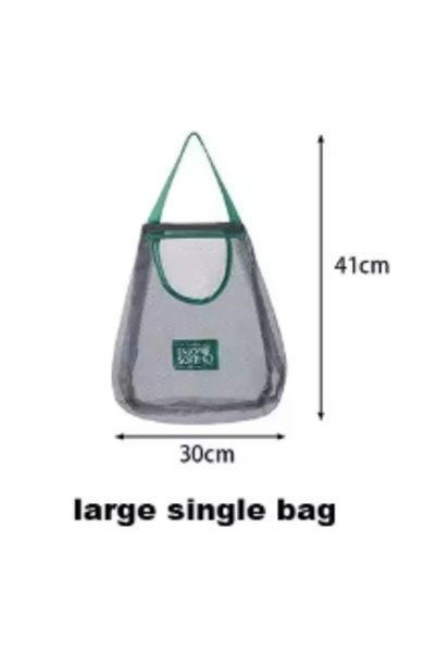 Choice1 XL large single bag Reusable Mesh Storage Bags for Kitchen, Hanging F...