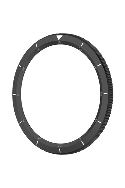 Choice حلقات إطار معدنية سوداء بمقياس لساعة Xiaomi Watch S4/S3 لساعة Xiaomi W...