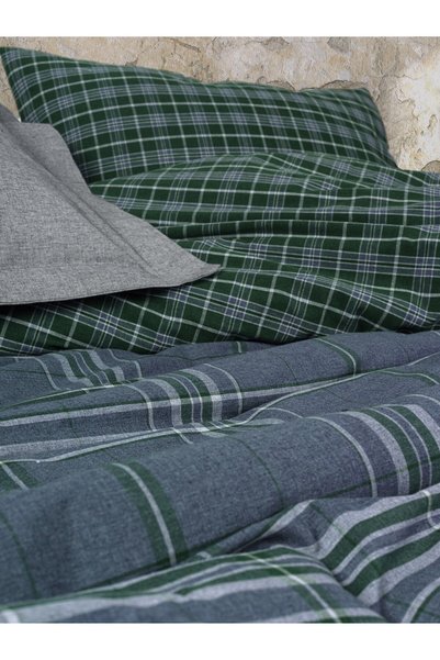Cotton Box Natureforce Single Duvet Cover Set Isola Blue