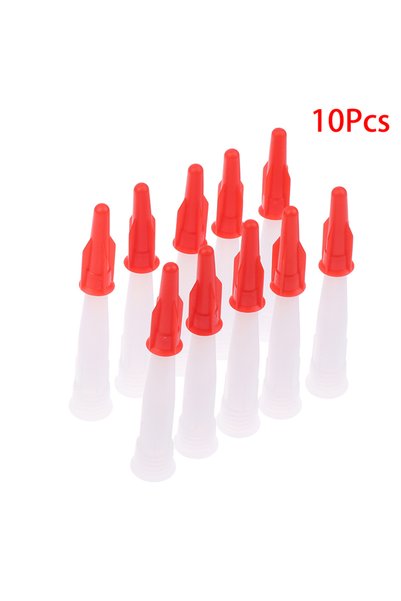 Choice A2 10Pcs Silicone Sealant Nozzle Kit - Re-sealable Mastic Cartridge Sp...