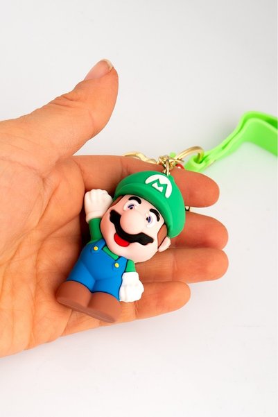 Super Rare Super Mario Silicone Keychain Ft2478Ys