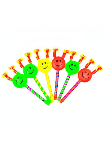 Choice 10pcs 10PCS Noisemakers Smiley Blowing Dragon Whistles Kids Birthday P...