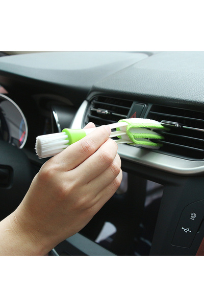 Choice 1 Pc Car Air Conditioner Vent Brush Microfibre Car Grille Cleaner Brus...