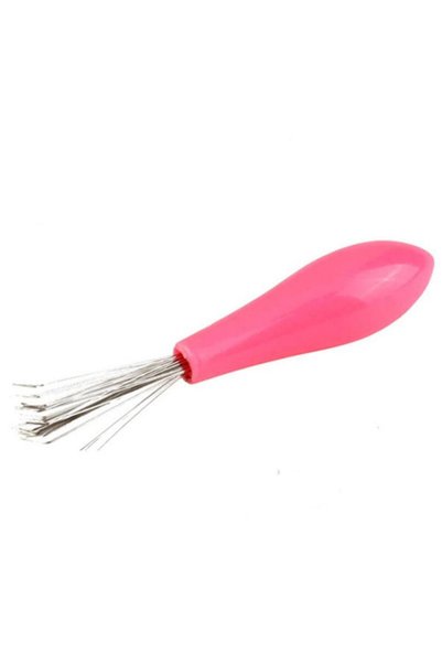 Choice 1Pc-Pink Comb Hair Brush Cleaner Plastic Handle Cleaning Brush Remover...