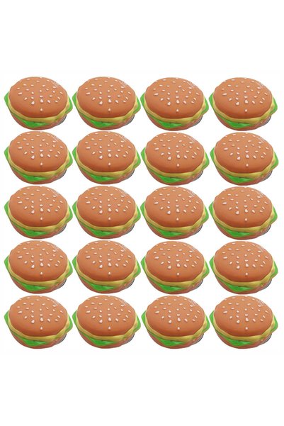 Choice 30PCS 12/30 Pcs Mini Cute Burger Pull Back Car Children Toy Birthday P...