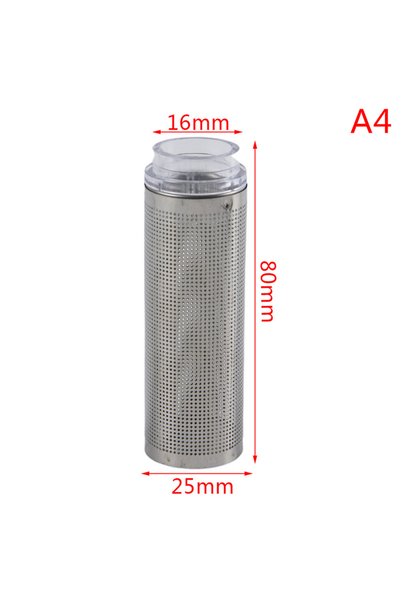 Choice1 A4 Aquarium Inflow Inlet Filter Stainless Basket Mesh Net Filter Guar...