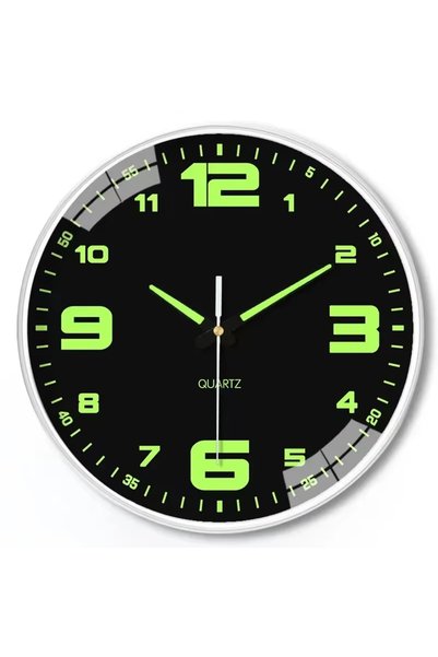 Choice 8 inch style1 8 Inch Wall Clock Luminous Clock Living Room Decorative ...