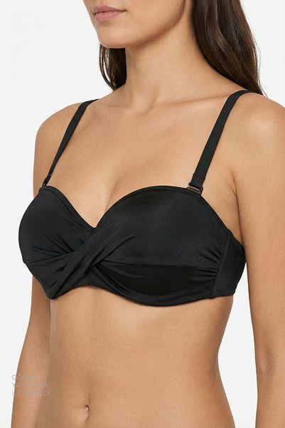 Penti Top de bikini Black Beauty pentru recuperare postpartum