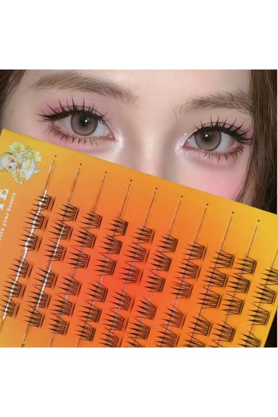 Choice1 MIX Idol 7-8.5mm No Glue Needed Idol False Eyelashes Large Capacity 7...