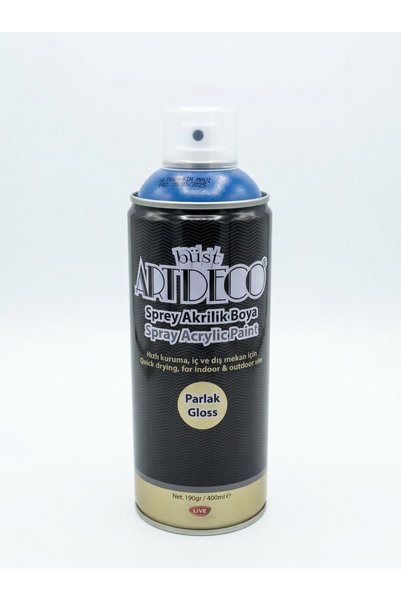Artdeco Akrilik Sprey Boya 400 ml Ultramarine Mavi
