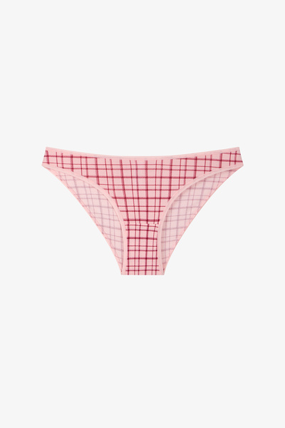 Penti Daisy Check Ekoseli 5'li Slip Külot