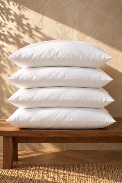 NESCO 50x50 Cm 4 Adet Kırlent Iç Yastık Jumbo 750 gr
