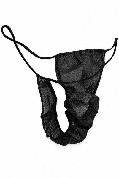 LA PERLA TECH 100pcs Disposable G-string disposable non-woven thong t type,su...