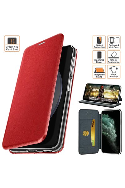 Gekko Mobile Gekko Elegance Samsung Galaxy A50 (A505) Flip Book Case with Mag...