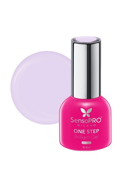 SensoPRO Milano Oja semipermanentă cu gel strălucitor într-un singur pas 8ml,...