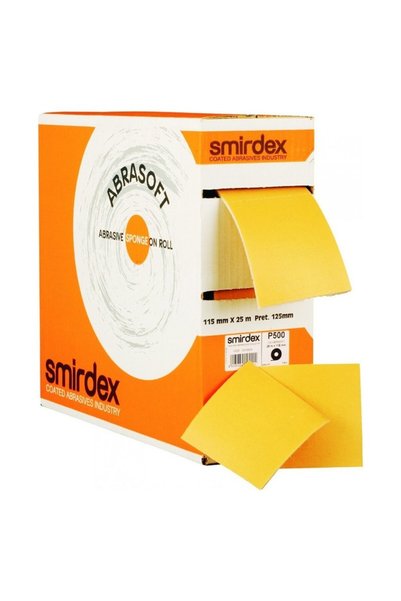 Smirdex Sünger Rulo Zımpara 115 Mm 220 Kum