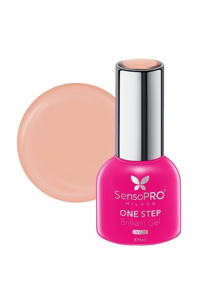 SensoPRO Milano Ημιμόνιμο βερνίκι νυχιών One Step Brilliant 8ml, Pure Fatale #36