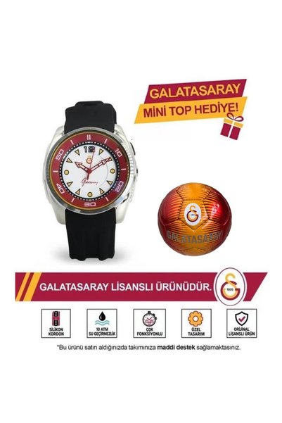 Galatasaray Lisanslı Kol Saati - 10 Yıl Pil Ömrü