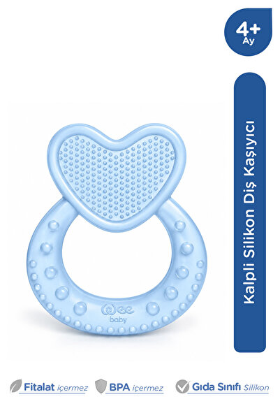 Wee Baby Silicone Teether with Heart 912