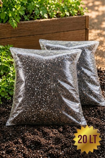 Genel Markalar 20 Litre Premium Saksı Toprağı Karışımı | Jiffy Sphagnum Torf ...