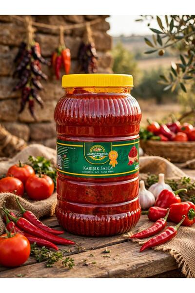aganteptengelsin Karışık salça 3 kg ( domates , tatlı ,acı biber salçası ) 2026